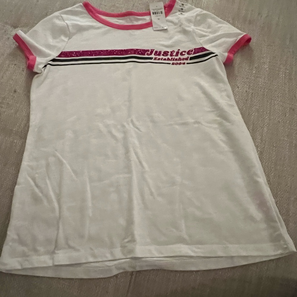 2 pcs justice shirts